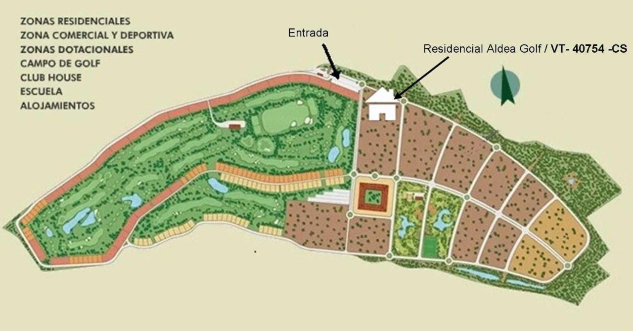 Apartamento En Residencial Aldea Golf Panoramica San Jorge  Zewnętrze zdjęcie